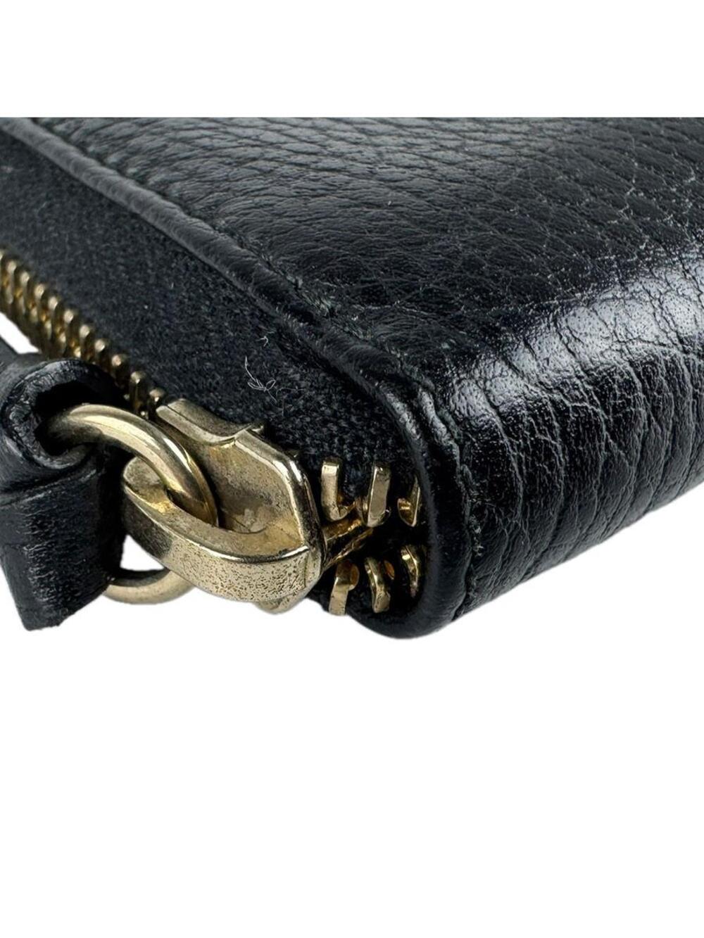Auth Gucci Coin Purse Case Black #300921G23B - Picture 8 of 12